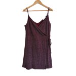 Top cache coeur prune. h&m. coton. modal. taille 40