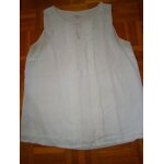 Top camaeu polyester 38 blanc