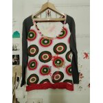 Top col rond color� 42 xl desigual.