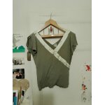 Top col v kaki 40 l etam.