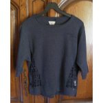Top coton bleu ikks - taille l Top coton bleu ikks - taille l