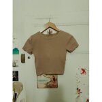 Top court beige 34 xs kiabi.