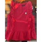 Top dentelles rouge sergent major fille 10 ans Top dentelles rouge sergent major fille 10 ans