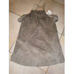 Top a fines bretelles coloris taupe taille s marque zara neuf