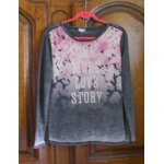 Top fleuri adidas - taille 40