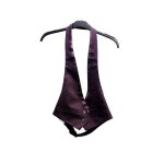 Top / gilet dos nu violet aubergine - taille 38 - neuf - vanessa bruno athe