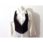 Top / gilet dos nu violet aubergine - taille 38 - - vanessa bruno athe