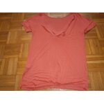 Top manches courtes rose orange taille s marque zara