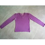 Top manches longues violet taille 38 etam
