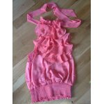 Top morgan dos nu chic & glam / taiile 1 - couleur corail Top morgan dos nu chic & glam / taiile 1 - couleur corail