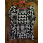 Top morgan noir / cru - taille 40 / 42