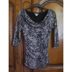 Top mouchet gris h&m - taille 36