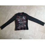 Top noir manches longues taille 1 ddp Top noir manches longues taille 1 ddp