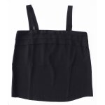 Top noir � volants. c&a. taille 38