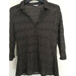 Top promod ajouré gris anthracite taille 3 manches 3 / 4 Top promod ajouré gris anthracite taille 3 manches 3 / 4