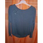 Top promod viscose 34 gris