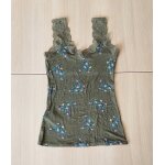 Top sans manche femme avec dentelle taille m marque promod