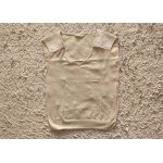 Top sans manches naf naf beige dor� taille xs / s