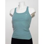 Top / tee shirt en 100% coton bleu clair - taille 34 / 36 - active wear