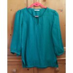 Top turquoise camaeu - taille 38