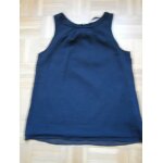 Top zara rn 77302 polyester 38 noir