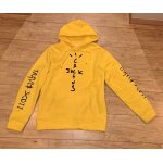 Travis scott jack cactus sweat logo signature manches longues pull avec capuche haut de jogging l jaune ...
