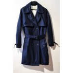 Trench coat aigle taille 40 bleu marine doubl tbe