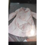 Trench coat fille avec son chapeau coton mélangé rose pastel. kenzo Trench coat fille avec son chapeau coton mélangé rose pastel. kenzo