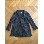 Trench cyrillus polyamide 42 marron effet froiss