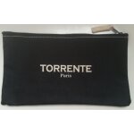Trousse plate À maquillage, rangement torrente paris noir Trousse plate À maquillage, rangement torrente paris noir