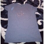 Tshirt manches courtes gris calvin klein 10 ans . .