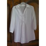 Tunique blanche cama�eu - taille 38