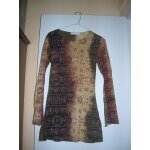 Tunique cache - cache manches longues polyester taille 1 multicolore