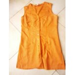 Tunique coloris brique taille 3 sans manche marque camaeu