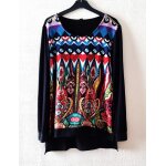 Tunique desigual taille 40 multicolore tbe