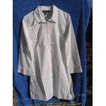 Tunique jennyfer j n y , blanche  fines rayures, manches longues