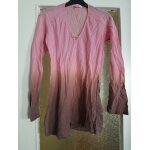 Tunique manches longues rose / marron jennyfer tm Tunique manches longues rose / marron jennyfer tm