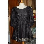 Tunique molly bracken dentelle noire manches 3 / 4 Tunique molly bracken dentelle noire manches 3 / 4