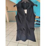 Tunique noire avec ceinture taille 36 marque : etam Tunique noire avec ceinture taille 36 marque : etam