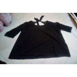 Tunique noire dentelle kiabi taille 54 - 56 . . Tunique noire dentelle kiabi taille 54 - 56 . .