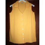 Superbe tunique orange taille 40