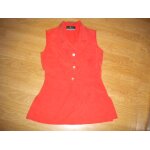 Tunique style saharienne couleur corail - orangé - esprit de mode - taille 38 Tunique style saharienne couleur corail - orangé - esprit de mode - taille 38