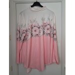 Tunique neuve taille 52 - 54 rose blanc floral