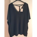 Tunique neuve taille 54 - 56 noir fils brillants la halle
