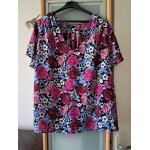 Tunique neuve taille 54 - 56 noir floral kiabi