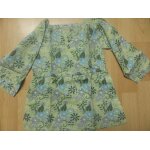 Tunique tape  l 'oeil coton 4 ans vert clair