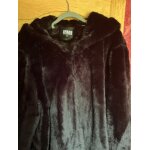 Urban classics manteau noir curvy