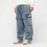 Urban classics tapered heavy ounce baggy cargo jeans homme pantalons en jean bleu taille 34 v�tements ...