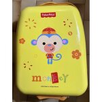Valise enfant avec roulettes, fisher - price jaune