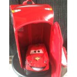 Valise rigide � roulettes disney store - disney cars - sac assorti comme neuve